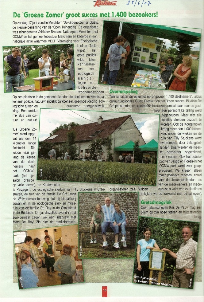 bomen planten