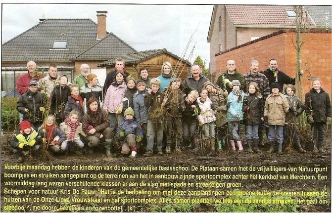 bomen planten